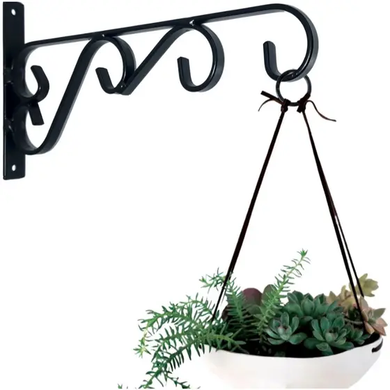 Supo MF 25 Rústico Mão Francesa ideal P/ Jardim Pendurar Plantas Flores Samambaia Xaxim Vasos