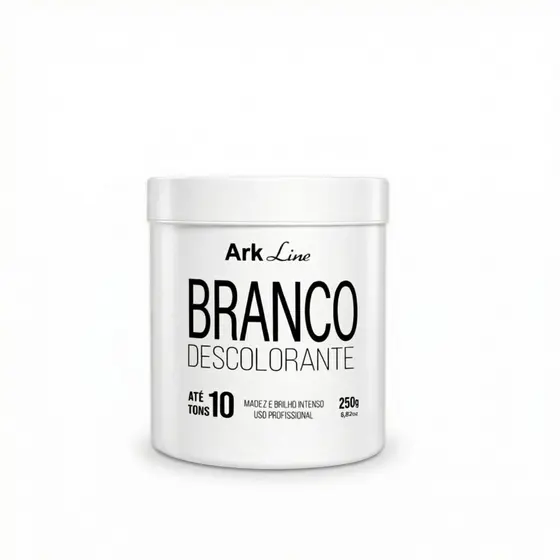 Pó descolorante Branco Ark Line 250g - Clareamento Potente e Uniforme Sem Ardência e com Proteção dos Fios