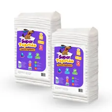 Tapete Higiênico Cães Cachorro Pet Super Tapetão 60x55 - Kit 60 unidades