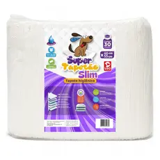 Tapete Higiênico para Cachorro Pet Super Tapetão Slim 60x55 com 30 Un.