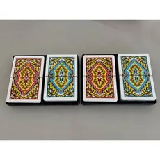 1  Baralhos Oken Tradicional Vermelho e Azul - Cartas para Truco, Buraco, Poker e Jogos