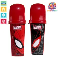 Porta Escova Dentes Infantil Homem Aranha Lúdico 290ml