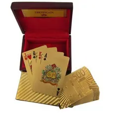Baralho 500 EURO DOURADO OURO FOLHADO