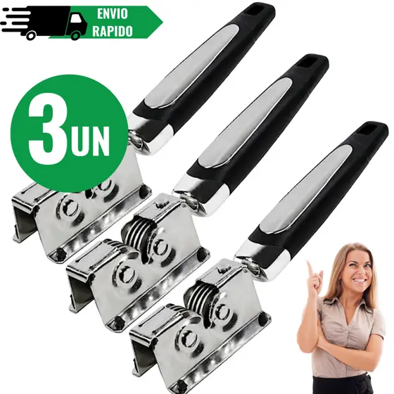 Kit 3/2 Afiador De Facas Tesoura Profissional Canivete Aço Inox Profissional