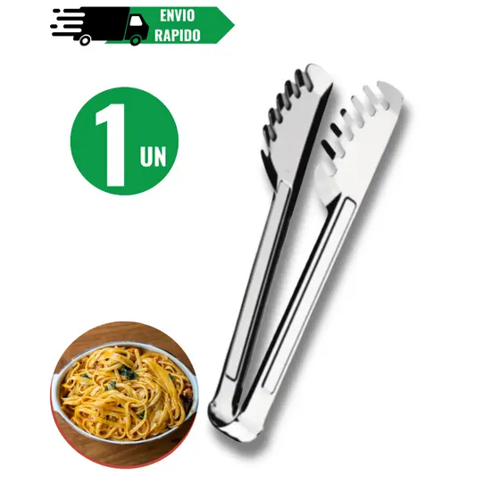 Pegador Multiuso Pegador Massa Macarrão Salada Aço Inox
