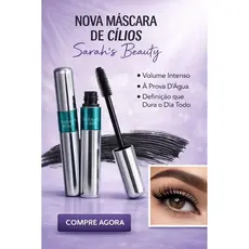 Máscara de Cílios Volume e Alongamento Profissional-máscara de cílios, rímel, rímel alongador, rímel volume.
