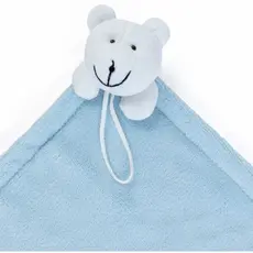 Naninha para Bebe de Menino ou Menina Menino Cheirinho Paninho macia e linda com Bichinho de Pelúcia
