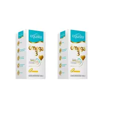 Kit 2un Suplemento Alimentar Ômega 3 180cps - Equaliv