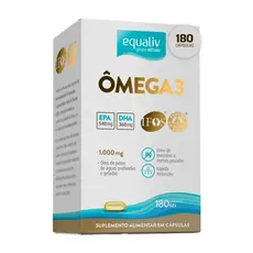 Suplemento Alimentar Ômega 3 180cps - Equaliv