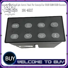 Painel De Controle 227-7575 Conjunto De Limpador De Farol De Escavadeira Para Gato Ccaterpilar E312D E320D E325D 191-653