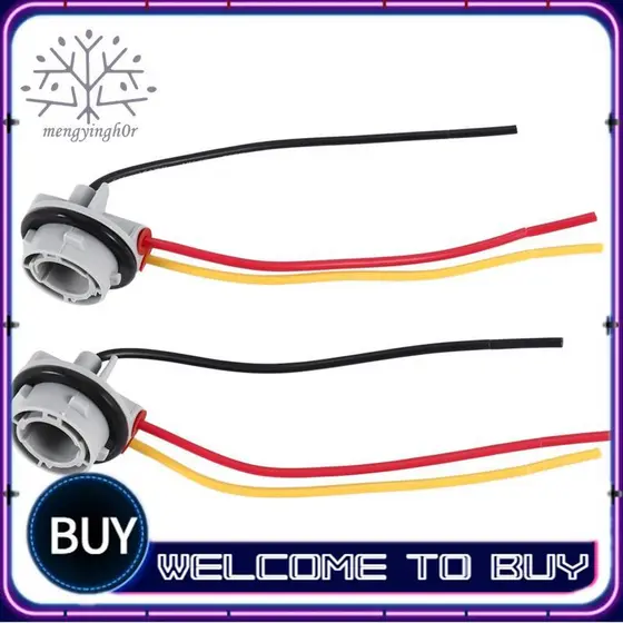 2 Pçs 1157 Bay15D Suporte Da Lâmpada Lâmpadas P21/5W Adaptador Base Soquete Conector Plástico Acessórios Do Carro Para L
