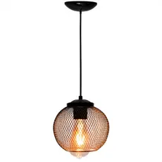 Luminária de Teto Pendente Aramada Redondada de Luxo Rosqueada Verona
