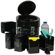 Kit Casa 6 Peças Acessórios Banheiro e Cozinha