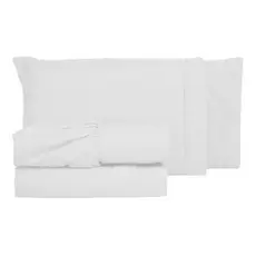 Jogo de Cama 4 Peças Lençol 600 Fios Ponto Palito Solteiro Casal Queen e King