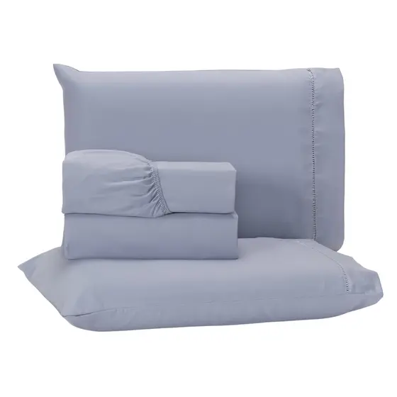 Jogo de Lençol Cama Box 4 Peças 400 Fios Solteiro Casal Queen King Toque Macio