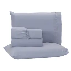 Jogo de Lençol Cama Box 4 Peças 400 Fios Solteiro Casal Queen King Toque Macio