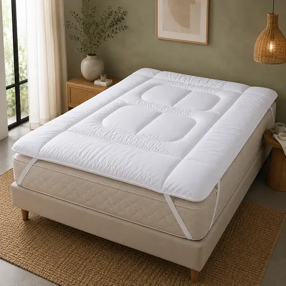 Pillow Top King 400 Fios com Manta Interna Gramatura 400g