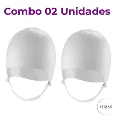Duas Touca para Luzes Mechas Reflexos Morena Iluminada Loiras Modelo Alinhada com 1000 Pré Furos