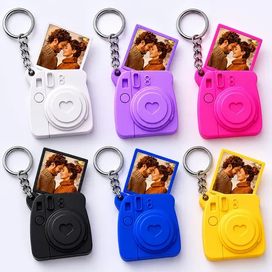 Kit 10 Chaveiros Câmera Polaroid Lembrancinha Festa Aniversário Casamento envio Rápido
