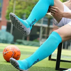 Kit 2 Pares Meiao de Futebol Antiderrapante Adulto Juvenil Masc Jogador Profissional Meia de Futebol 36 ao 43