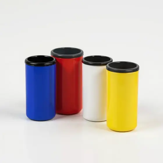 4und porta lata cerveja 350ml latinha slim camisinha de cerveja isopor térmico para bebida bar festa
