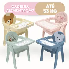 Poltrona De Alimentação Infantil Portátil Cadeira Refeição Para Bebê Com Bandeja Para Colorir
