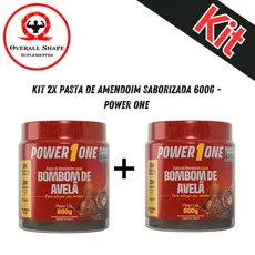 Kit 2x Pasta de Amendoim Saborizada 600g - Power One
