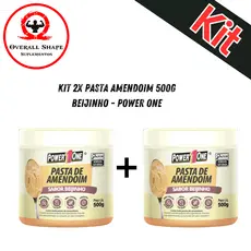 Kit 2x Pasta de Amendoim 500g Beijinho - Power One