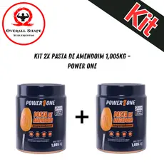 Kit 2x Pasta de Amendoim 1,005KG - Power One