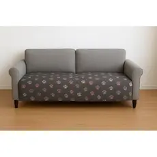 Manta Protetora para cama, sofá e bancos de carro Cinza Patas impermeável 2,70x136