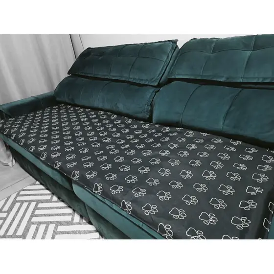 Manta Protetora Pet para Camas, Sofás Banco de Carro, Impermeável e Resistente para Acomodar Cães e Gatos Linha Premium