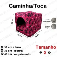 Caminha cama Toca  Iglu P, M, G para cães ou gatos