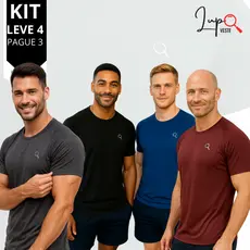 4 Camisas Masculinas Exercício Dry Fit Raglan Blusa Corrida Leve Malha Fria Camisa Treino Academia