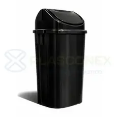 Cesto Lixeira para Cozinha 60 Litros  Preto ou Branco - JV