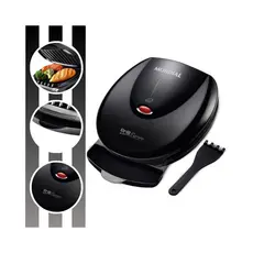 Sanduicheira e Grill G 06 Grelhas Antiaderente Black Express 1000W Mondial
