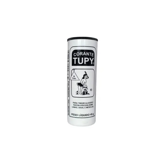 Corante Tupy Tinta De Tingir Roupa Tintura 45g Várias Cores