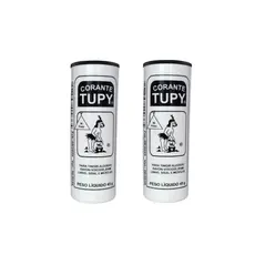 2 Corantes Tintura 45g Tupy em Pó Tinta de Tingir Roupas