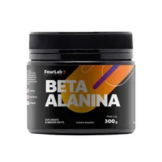 Beta Alanina FourLab 300g Mais Resistência, Menos Fadiga e Alta Performance no Treino Corrida e Bike