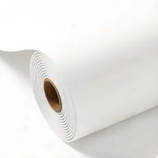 Papel Contact Branco Fosco Autoadesivo Lavável 5 Metros Envelopamento Móveis
