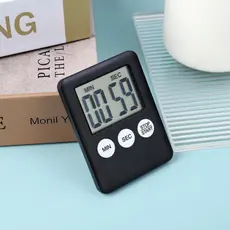 Temporizador Digital Magn茅tico Alarme Sonoro Cron么metro Cozinha Estudo