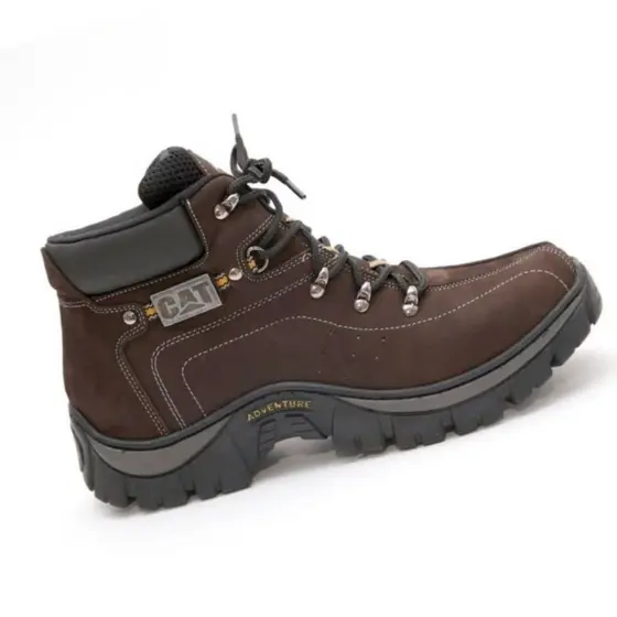 Bota no Modelo Cater-pillar Masculina Dia a Dia Puro Charme