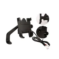 SUPORTE DE CELULAR PARA MOTO COM CARREGADOR somente para Retrovisor Moto kicool