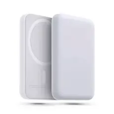 Carregador Portátil 5000mah Sem fio Para iPhone Indução Magsafe Bateria Carga