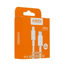 Cabo de Dados KAIDI Turbo Carregamento Rápido PD 30W  Para IPhone C/tipo-C IOS KD-26