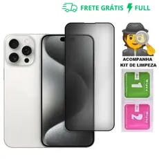 Película de vidro 3D Privativa Anti Spy Privacidade Para IPhone 17 XR 11 12 13 14 15 16 18 Pro Max