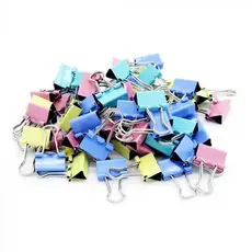 Binder Clips Colorido Clips de Papel Tipo Prendedor Cores Variadas 41mm 32mm 25mm