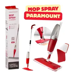 Mop Spray Giratório Limpeza Flash Mágico Rodo Esfregão 380 ml paramount