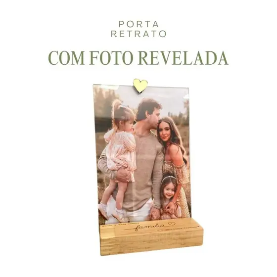 Porta Retrato 10x15 Com Foto Revelada Porta Retrato Fotos Polaroid Foto Impressa Porta Retrato em Madeira Com Foto