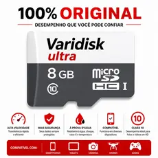 Cartão Memória Micro SD Ultra 8GB 16GB 32GB 64GB 128GB 256GB 512GB Com Adaptador p/Vendas diretas da fábrica