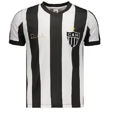 Camisa Atlético Mineiro Retrô REI REINALDO 1976 Galo Doido  Licenciado Oficial Presente Time Futebol